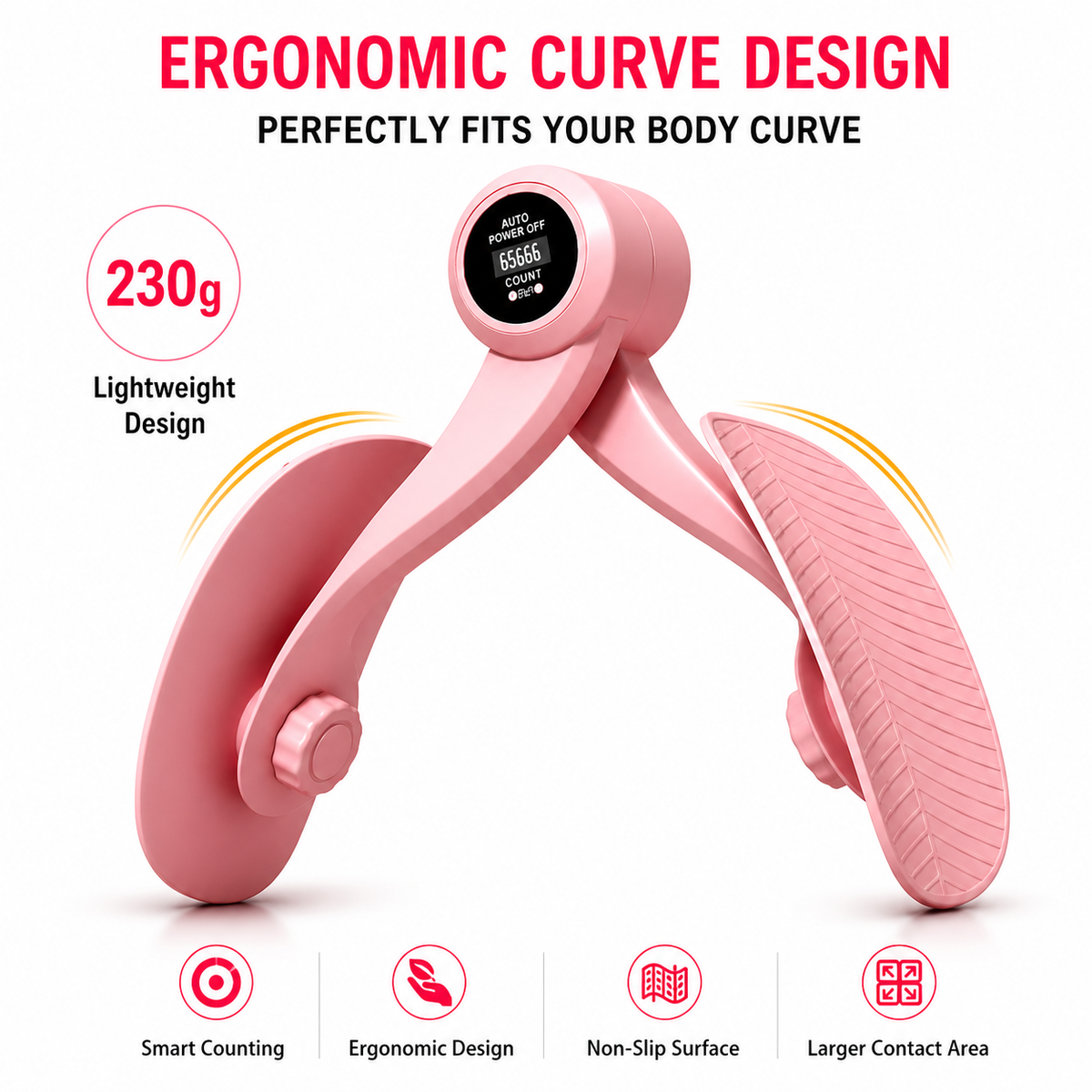Portable Kegel Trainer & Home Fitness Equipment for Men and Women