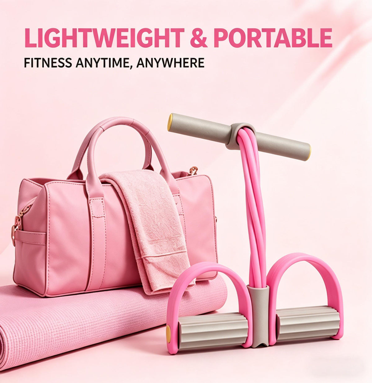 URSINES Multi-Functional Resistance Trainer for Home Fitness & Yoga