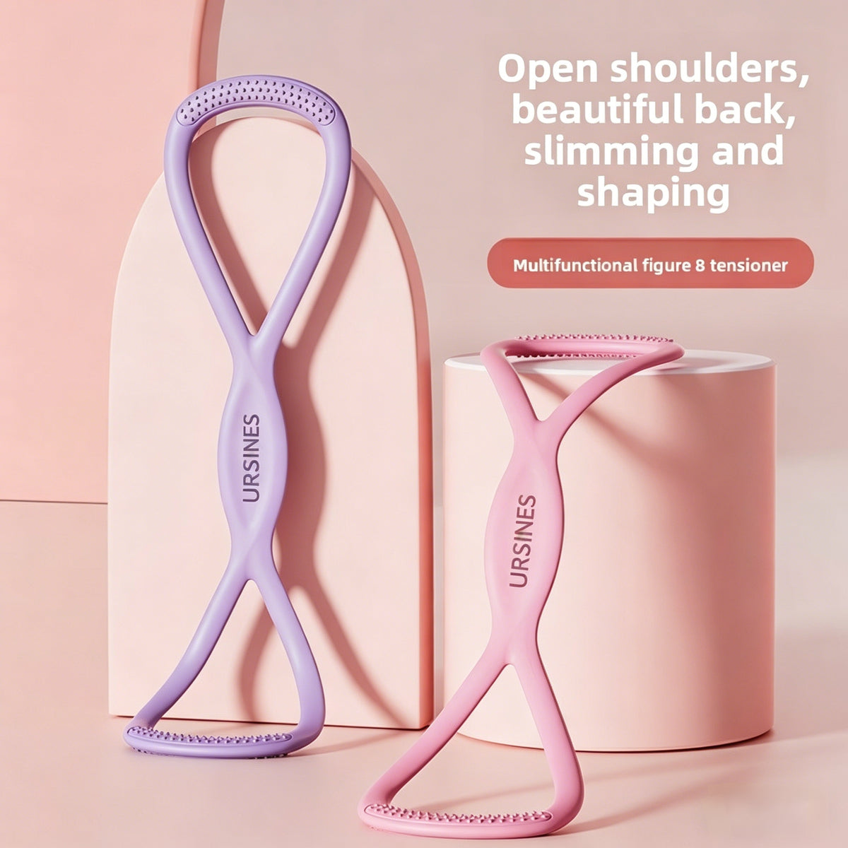 URSINES Figure 8 Resistance Band for Everyday Home Fitness & Movement
